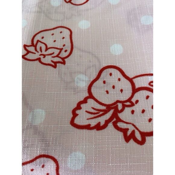 13 Piece Set Strawberry Shortcake Shower Curtain Set And Metal Hooks 72 X 72 NEW - Picture 12 of 13